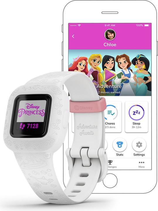 Actual product image Garmin Vivofit jr. 3 Disney Princess (20 mm)