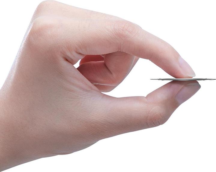 Actual product image Baseus Invisible phone ring holder Silver