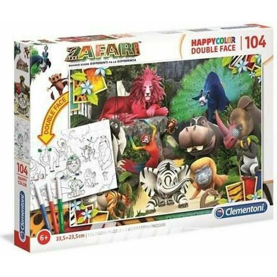Clementoni Puzzle Safari g (104 Teile)
