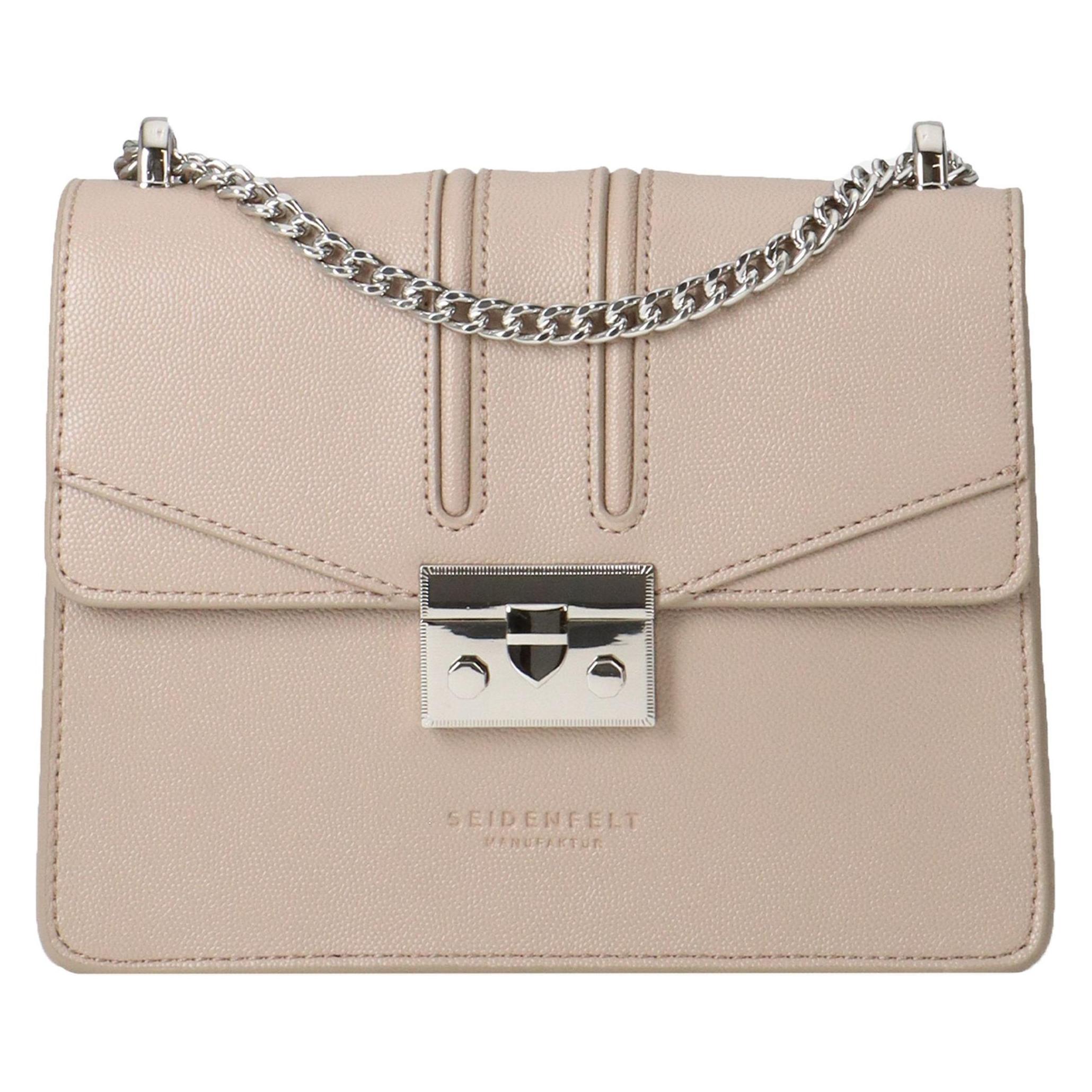 Seidenfelt, Damen, Handtasche, Roros Umhängetasche 21 Cm, Beige