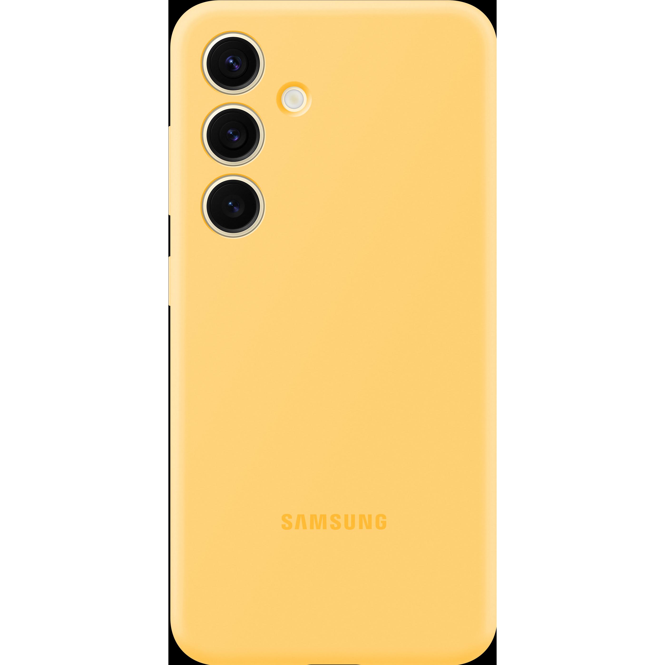 Thumbnail - Samsung Silicone Case (Samsung Galaxy S24), Smartphone Hülle, Gelb