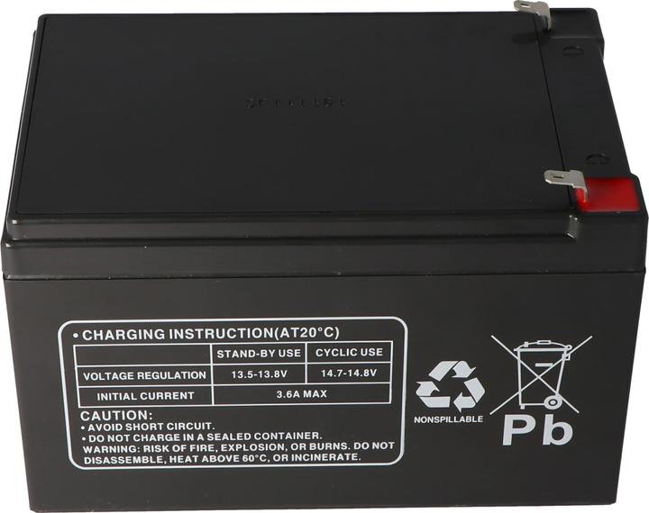 Actual product image Multipower Akku MP12-12 (12 V, 12 Ah)