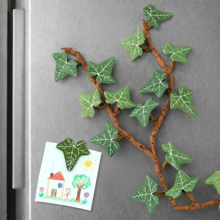 Produktbild Hermex 23-tlg. 3D Efeu-Kühlschrankmagnet-Set Magnet Efeuranken-Deko (23x)