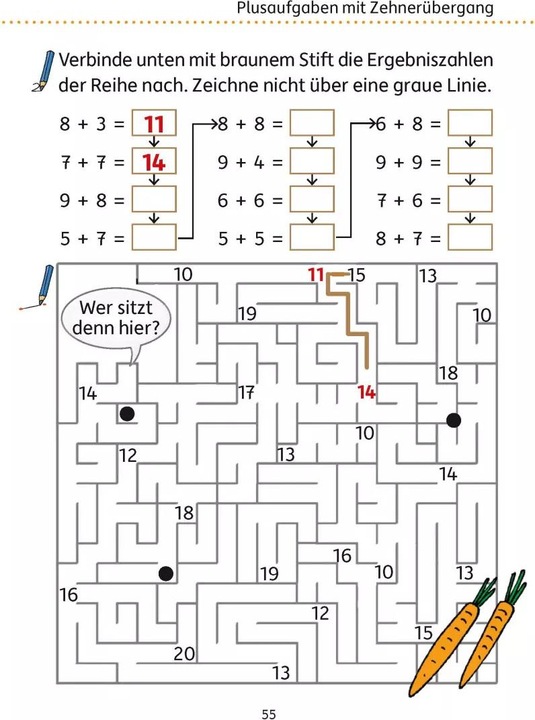Immagine prodotto Mein Übungsheft Rechnen - 1. Klasse, A5-Heft (Tedesco, Tina Harder, Masha Greune, 2021)