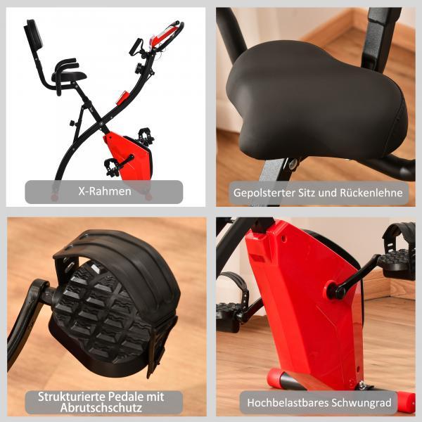 Actual product image Homcom Bike trainer with LCD display