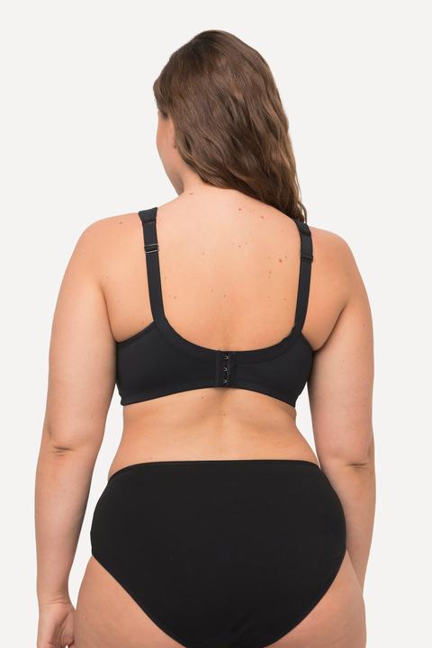 Produktbild Ulla Popken Mikrofaser-BH, vorgeformte Cups, atmungsaktiv (105 B)