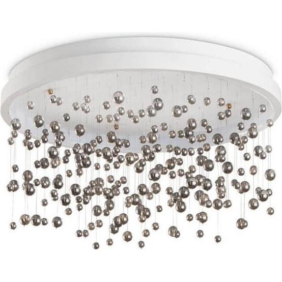 Ideal lux, Wandleuchte + Deckenleuchte, ARMONY Deckenleuchte ⌀500mm dimmbar Weiss 328492