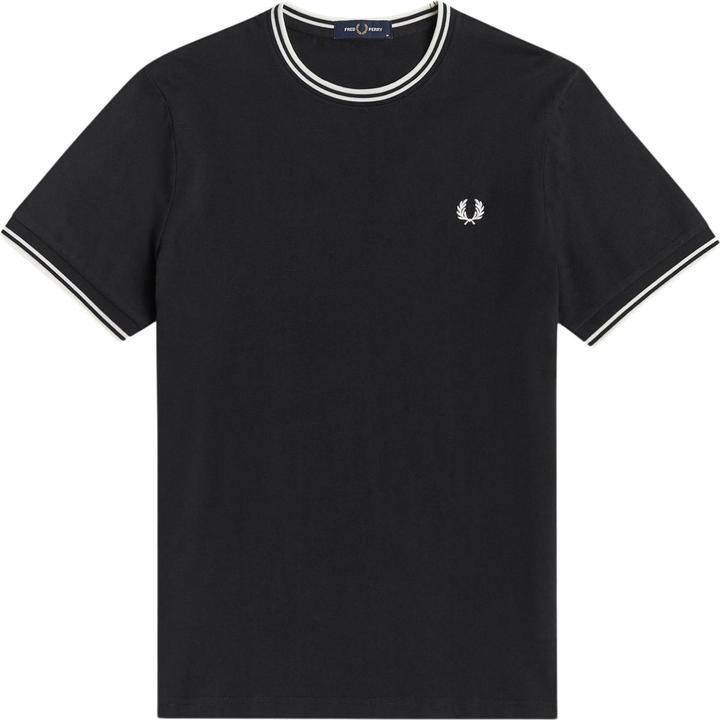 Immagine prodotto Fred Perry Maglietta con doppia punta nera (M)