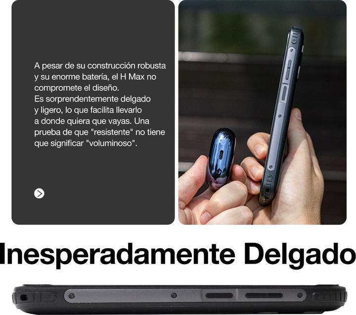 Actual product image Bea-Fon H Max 256 (256 GB, Black, 6.56", Dual SIM, 4G)