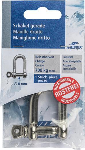 Immagine prodotto Meister Grillo dritto INOX 8mm