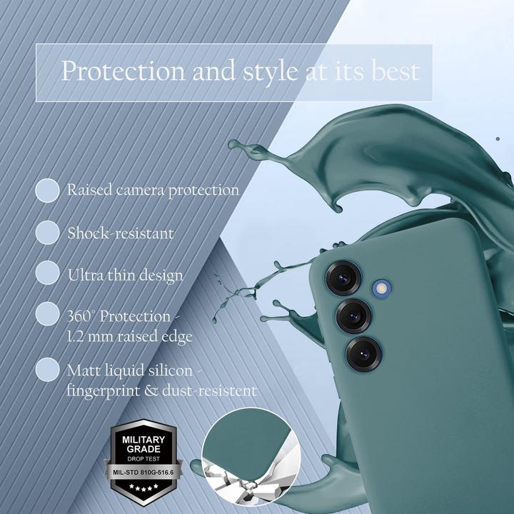 Image du produit Cadorabo Conception de cas liquides (Samsung Galaxy S25)