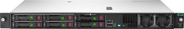 Immagine prodotto HPE E ProLiant DL20 G10+, 1xE-2336, 6 Core UDIMM 3200MT/s, 4xSFF, 1xPS, S100i SAT (Intel Xeon E-2336, 16 GB, Server Rack)