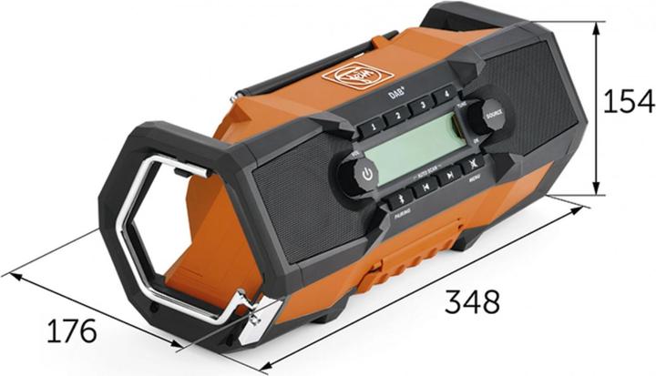 Actual product image Fein Arad 18 BC AS (DAB+, DAB, FM, Bluetooth)