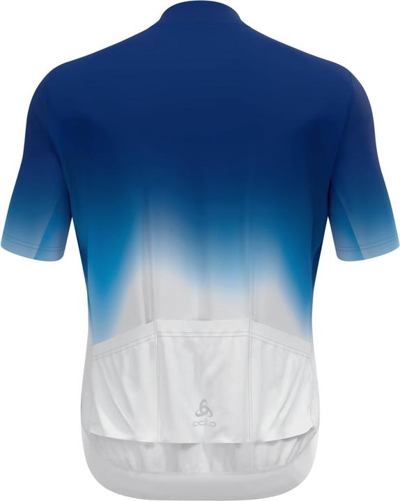Image du produit Odlo T-shirt s/u collar s/s full zip ZEROWEIGHT CHILL-TEC PRINT (XL)