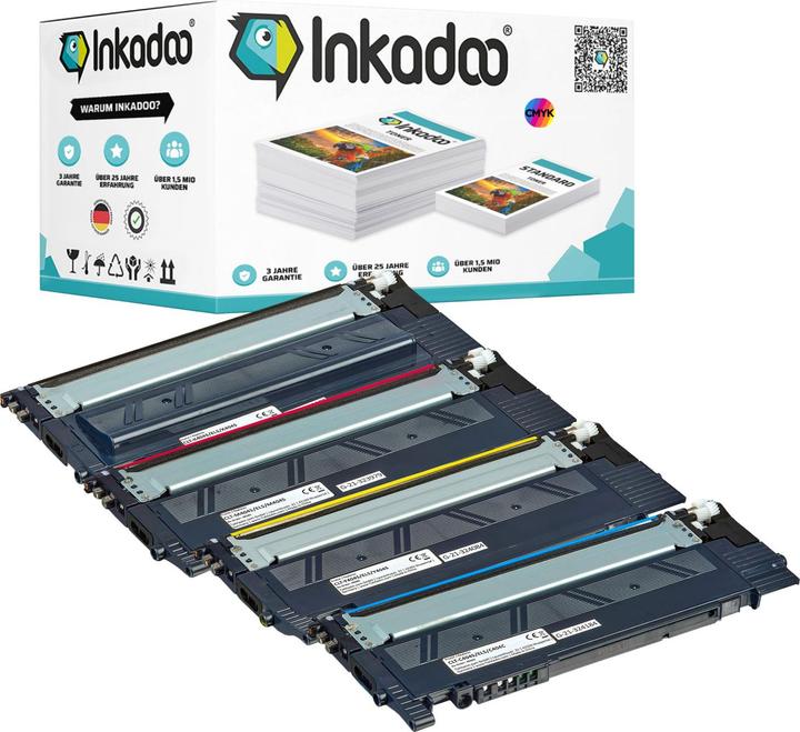 Image du produit Inkadoo Toner compatible pour Samsung Xpress C 480 W (M, Y, CF, C)