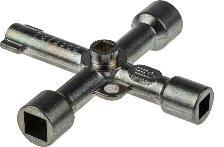 Actual product image Facom Four-way wrench for cabinets