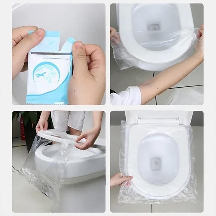 Produktbild ASMI Travel Einweg-WC-Toilettenbezug 10 Stück