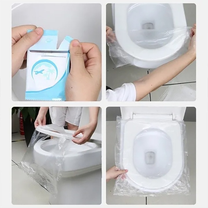 Image du produit ASMI Travel Housse de toilette jetable 10 pièces
