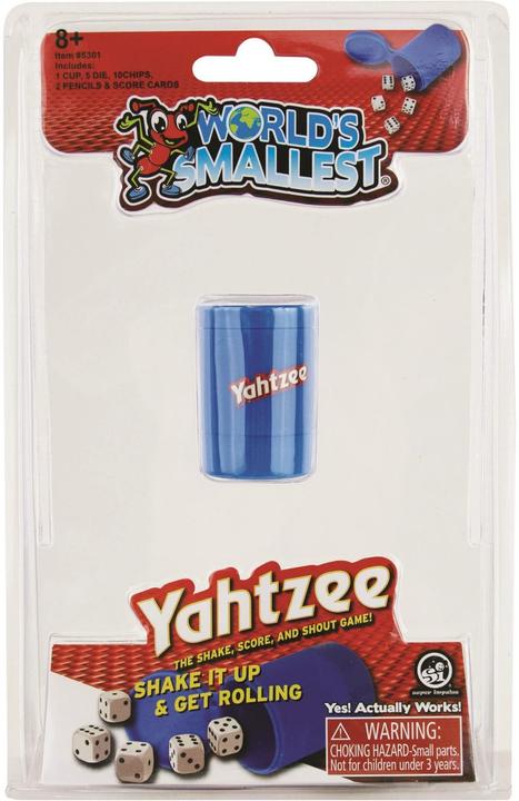 Actual product image Super Impulse World's Smallest Yatzee (Multilingual)