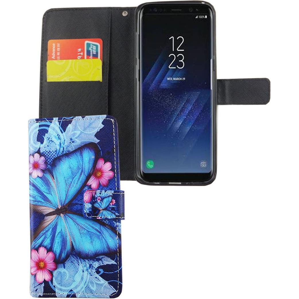 Thumbnail - König Design Hülle Handy Schutz für Samsung Galaxy S8 Plus Case Cover Tasche Wallet Etui Neu (Samsung Galaxy S8+), Smart...