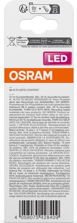 Produktbild Osram Led Star Stick (E14, 9 W, 1050 lm, 1 x, E)