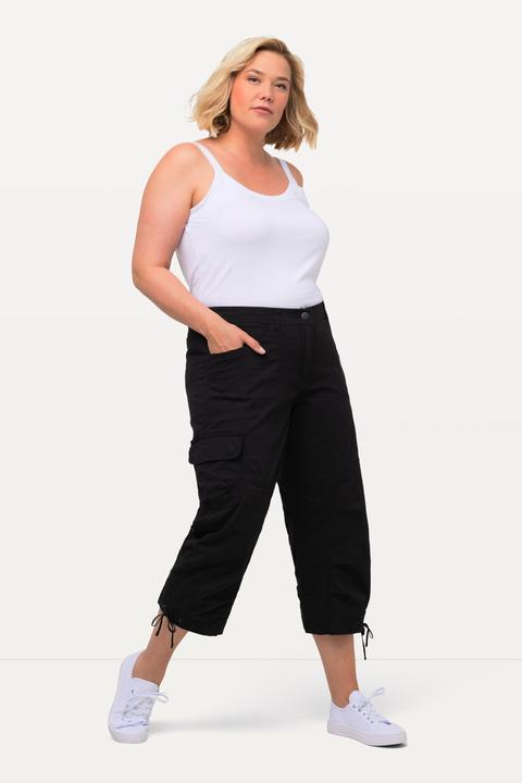 Image du produit Ulla Popken Pantalon cargo 7/8, taille confortable (58)