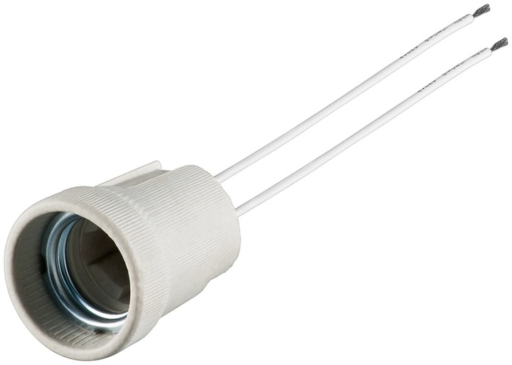 Produktbild Goobay E27 Lampenfassung mit Zwillingslitze