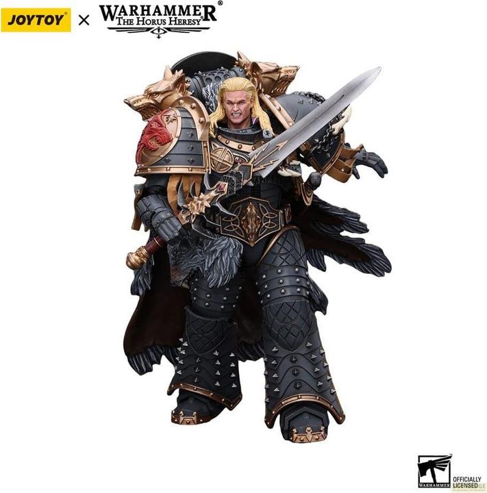 JoyToy Action Figure Warhammer 40K: Leman Russ (Space Wolves) 1:18 – Statua Da Collezione 18cm
