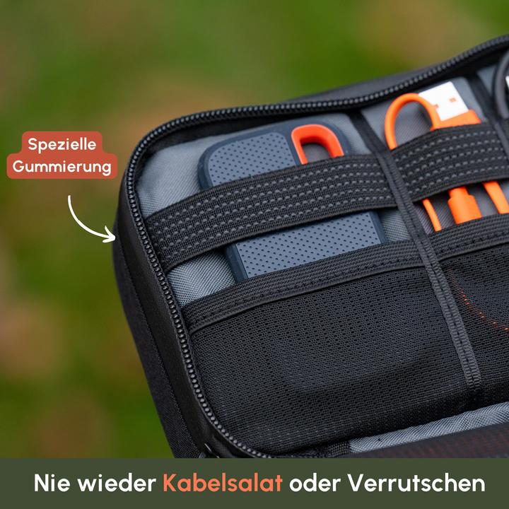 Actual product image C-Rope Elektronik Organizer Variante: L in Schwarz retail