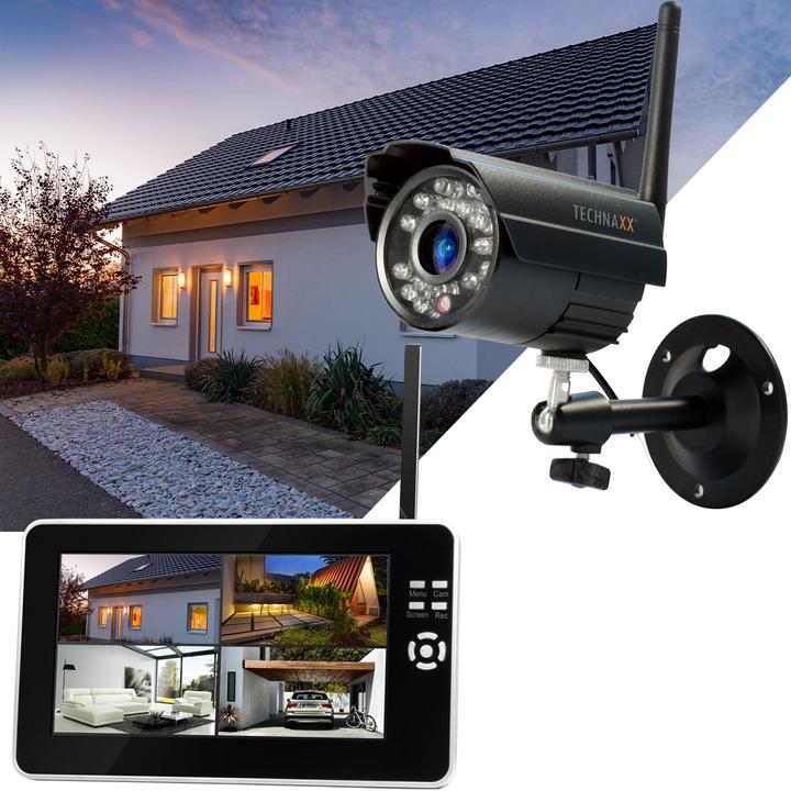 Immagine prodotto Technaxx Telecamera di sorveglianza wirelessCanale impostato (640 x 480 pixel)