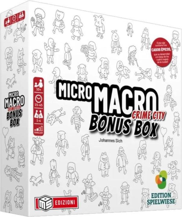 Ms edizioni Micromacro: Crime City - Bonus Box