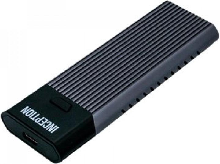 Actual product image Origin Storage OSEC2TBNVME External Solid State Drive Aluminum (2 TB)