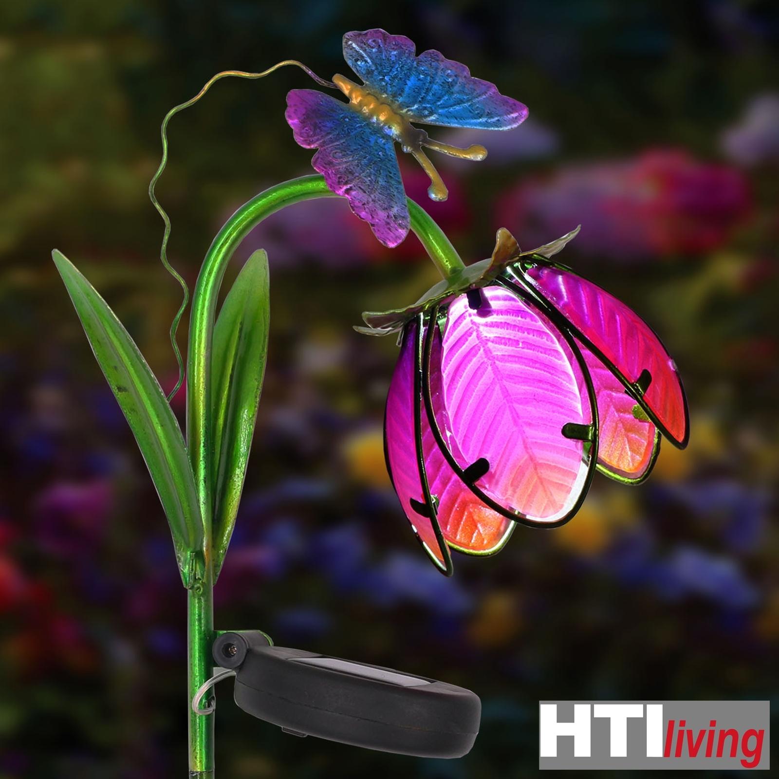 Thumbnail - HTI-Living, Gartenbeleuchtung, Solarlampe Blume