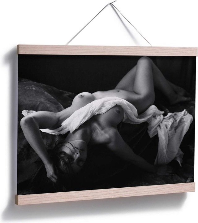 Immagine prodotto Trenddeko Poster Wunderskatz - Mezzo nudo 50 x 40 cm, carta (50 x 40 cm)
