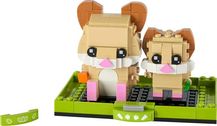 Actual product image LEGO Hamster (40482, LEGO Brickheadz)