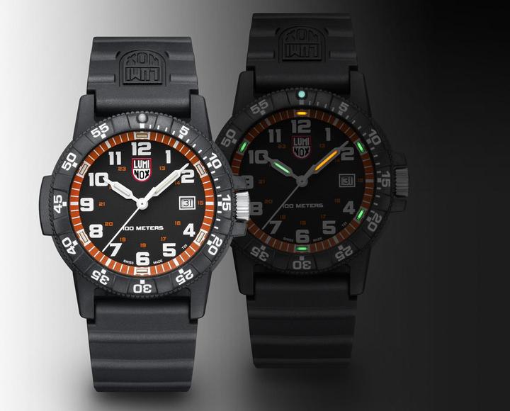 Actual product image Luminox Leatherback Sea Turtle Giant 0320 Series (Analogue wristwatch, 44 mm)