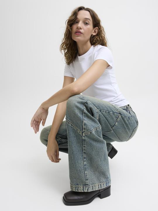 Actual product image JJXX JXORLANDO CLEO WIDE CURVE MW R287 DNM LN Weit geschnitten (W32/L34)