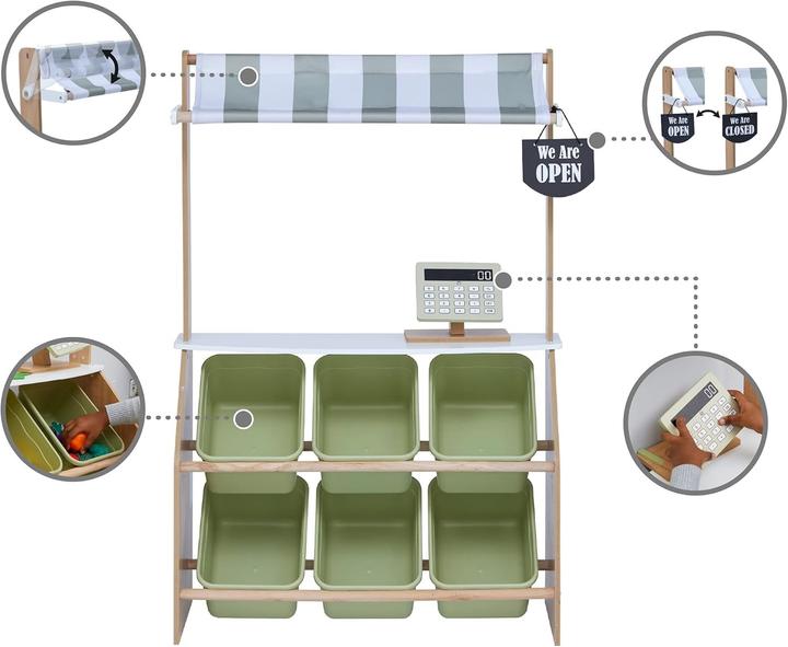 Produktbild Teamson Lebensmittelstand mit Zubehör