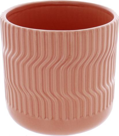 MICA Living Pflanztopf aus Keramik - terrakotta-braun - ca. 14 cm (15 x 15 x 14 cm)
