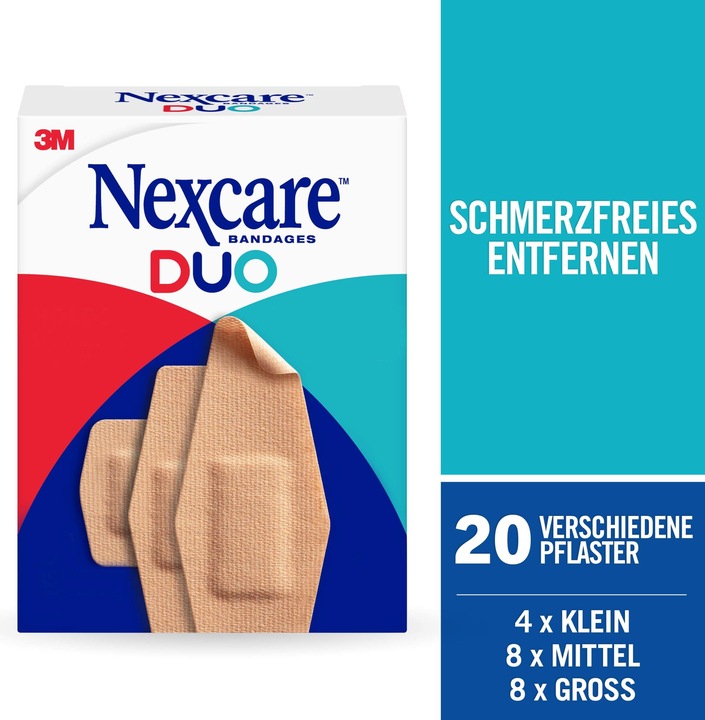 Produktbild Nexcare DUO Pflaster (20 x)