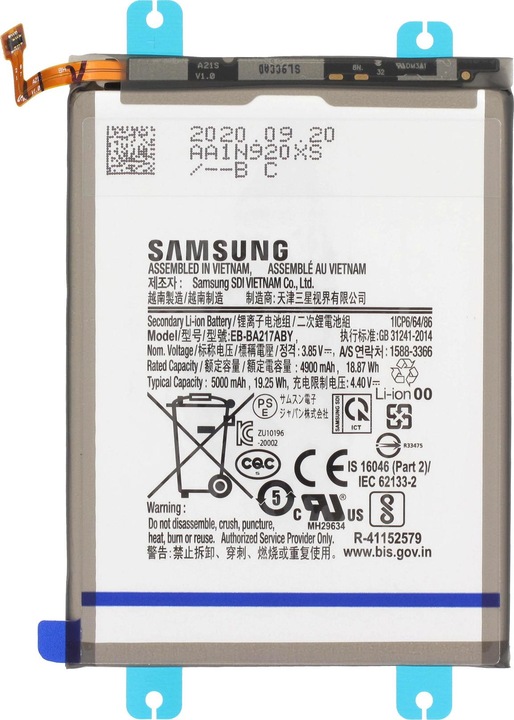 Immagine prodotto Samsung Batteria A125 A217 M127 A12 A21s M12