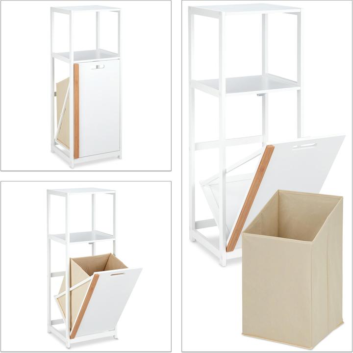 Immagine prodotto Relaxdays Mobile da-bagno (36 x 30 x 98 cm)