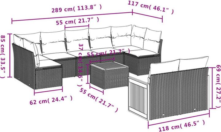 Actual product image vidaXL Jayden