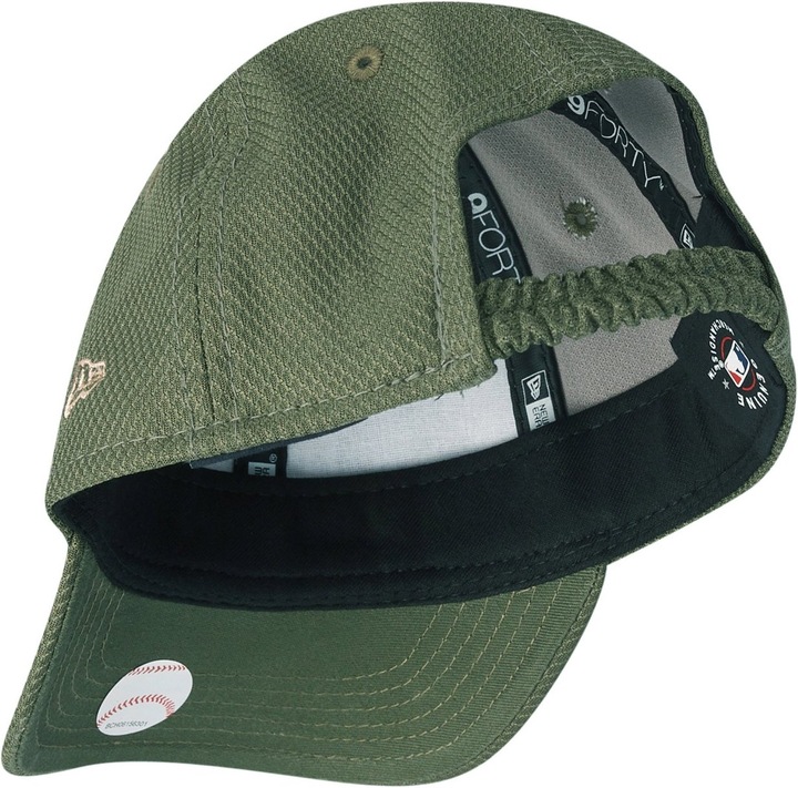 Produktbild New Era Kinder Cap - DIAMOND 9FORTY NY Yankees oliv Toddler (51, 50 C, 52 C)