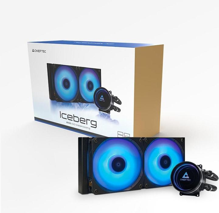 Actual product image Chieftec ICEBERG 240 RGB