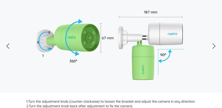 Actual product image Reolink RLC-CX410 (2560 x 1440 Pixels)