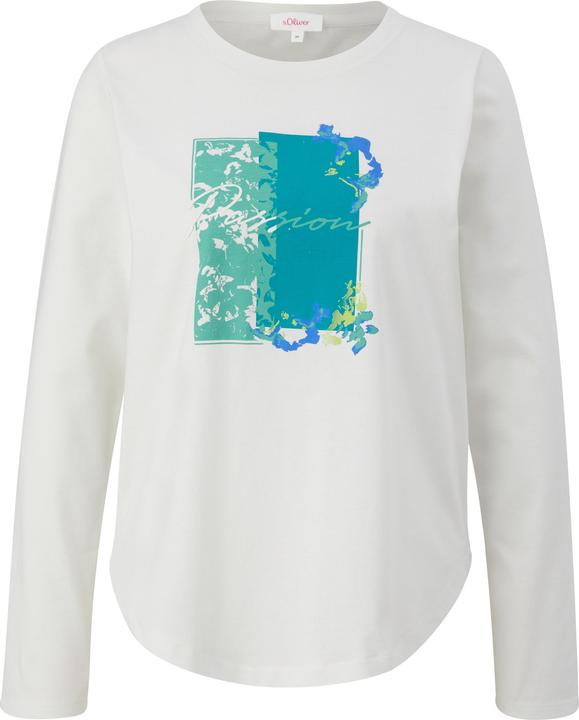 Produktbild s.Oliver T-Shirt Longsleeve mit Frontprint (42)