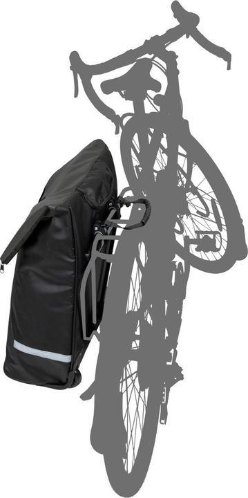 Produktbild Tedura Fahrrad-Einkaufstasche (26 l, Gepäckträgertasche)
