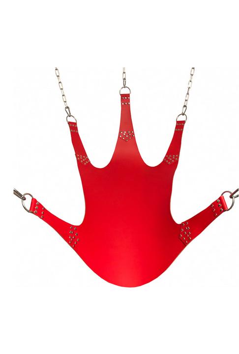 Produktbild Mr. Sling Leather Sling - 5 points - Red