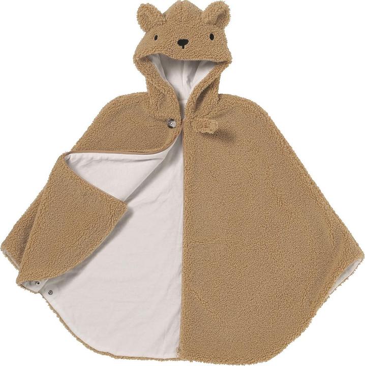 Produktbild Vertbaudet Baby Poncho mit Kapuze für Babyschale und Trage